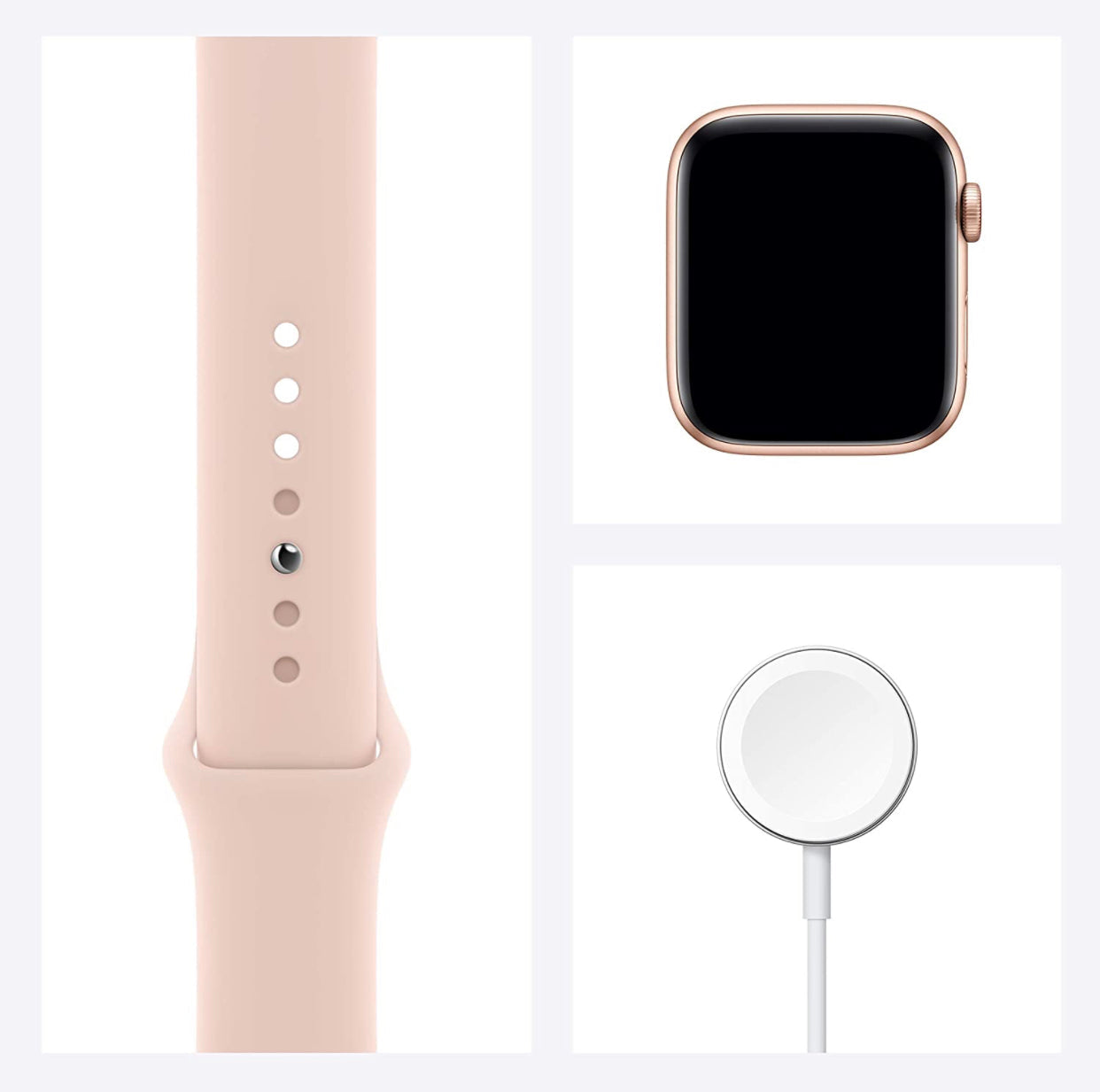 (New Open Box) Apple Watch SE 2021 40mm or 44mm (GPS + Cellular) Gold Aluminum Case with Starlight Sport Band (Model A2354) - Super Savings Technologies Co.,LTD (New Open Box) Apple Watch SE 2021 40mm or 44mm (GPS + Cellular) Gold Aluminum Case with Starlight Sport Band (Model A2354) - Super Savings Technologies Co.,LTD